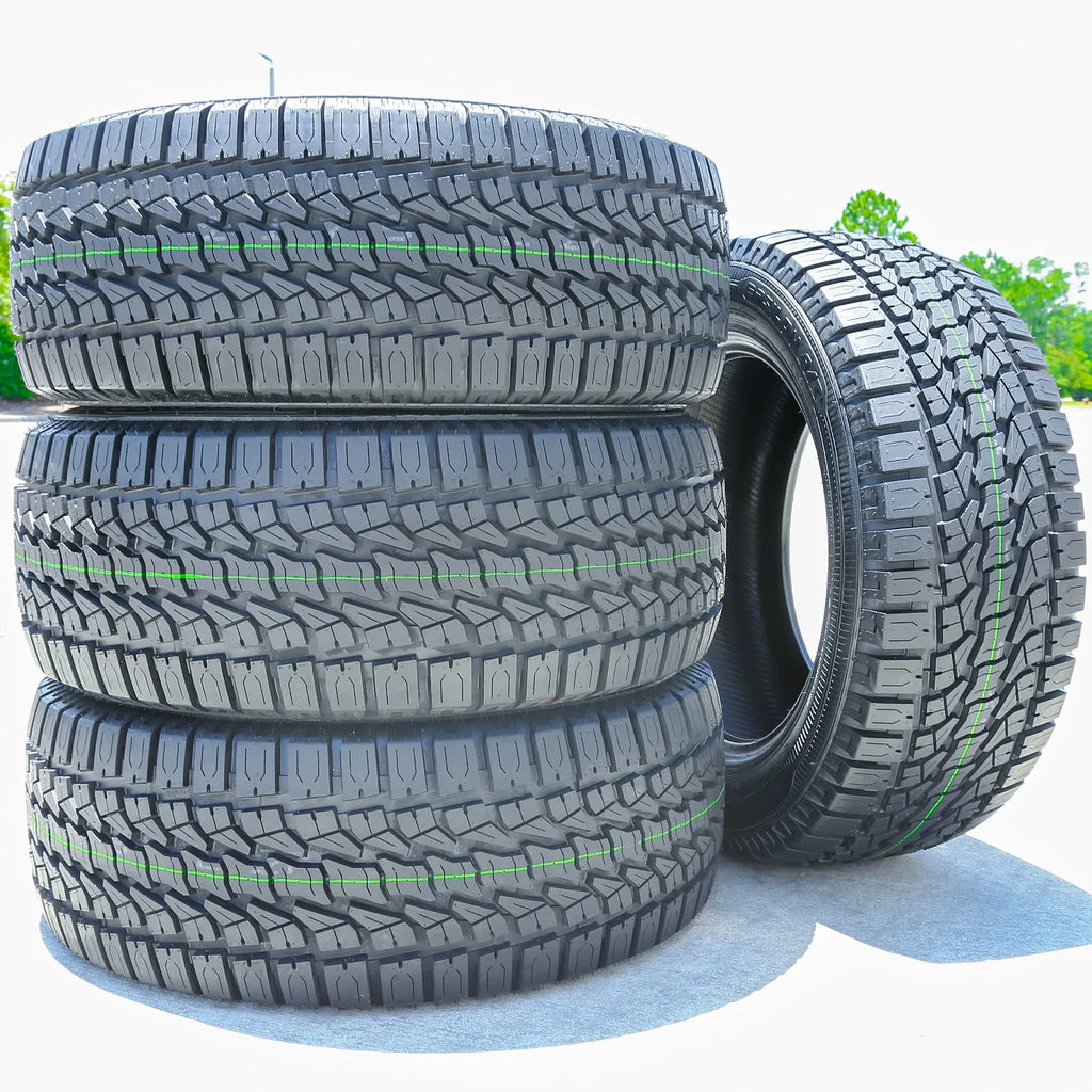 Set of 4 (FOUR)  Epsilon at 255/70R16 111S A/T All Terrain Tires Fits: 2004 Ford F-150 XL, 1999-2001 Chevrolet Silverado 1500 LT