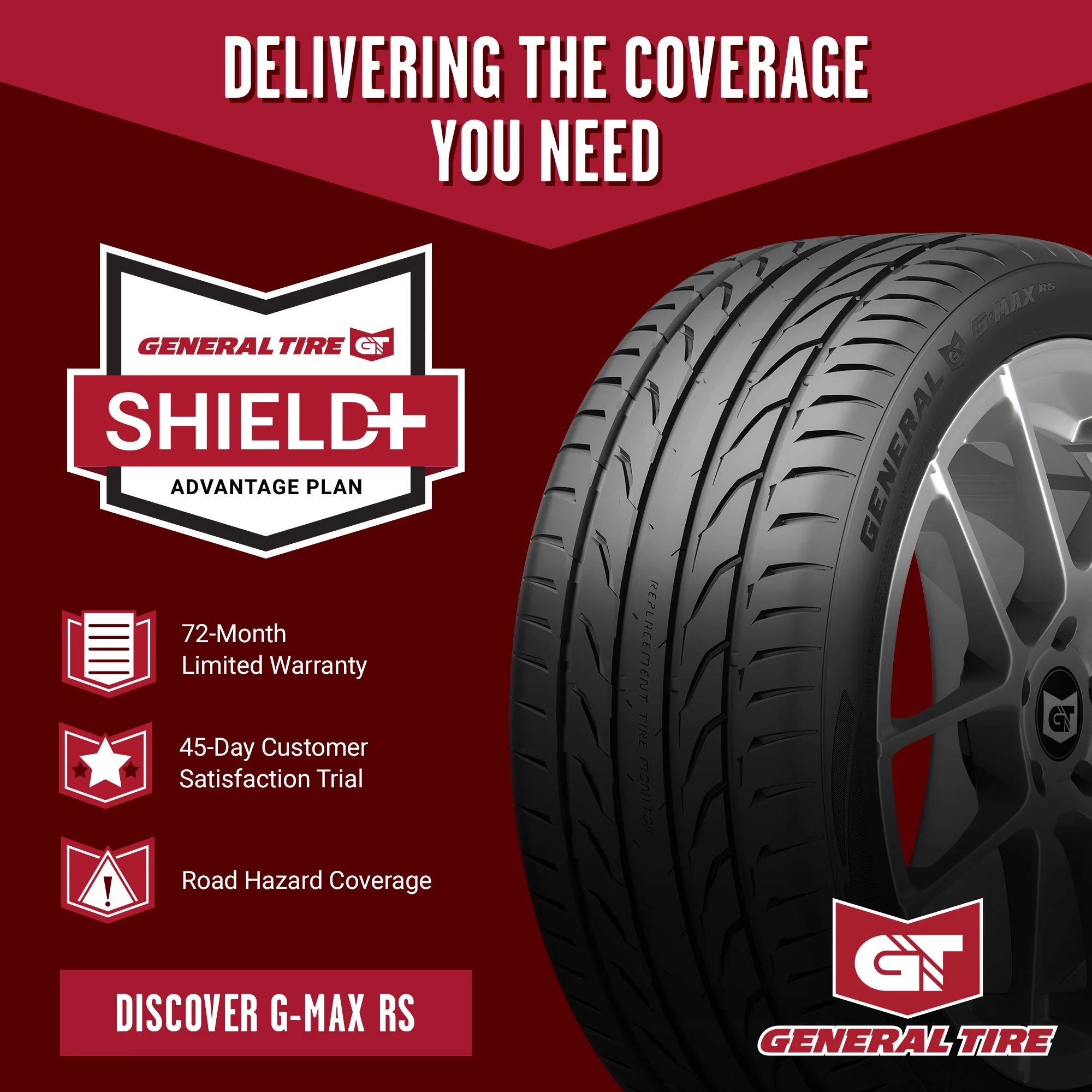 G-MAX RS UHP Summer 245/40ZR17 91W Passenger Tire